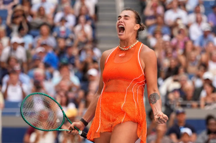 Sabalenka edges Noskova to keep alive hopes of US Open title